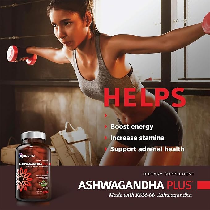 Woman with energy - ashwagandha